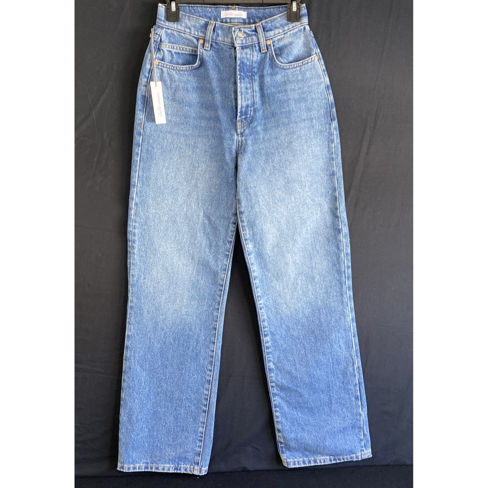 Betro Simone High Rise Wide Leg Button Fly Jeans Size 26 Vintage Denim bwdat103